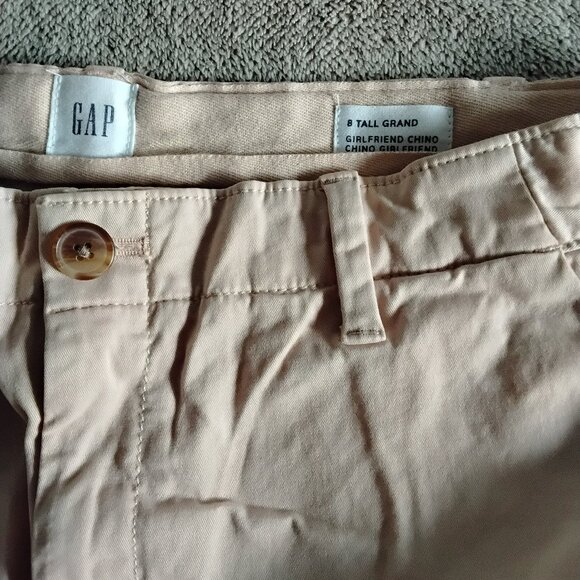 Gap cotton pants High Rise Straight Khakis - Picture 3 of 3